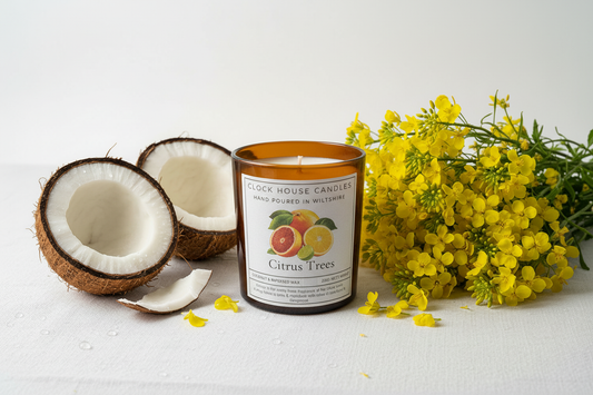 Coconut & Rapeseed Wax - A more sustainable choice