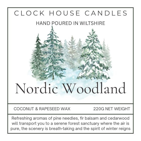 Nordic Woodland Candle